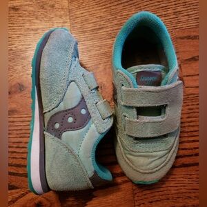 Saucony Baby Jazz Athletic Shoe || Turquoise || Toddler 7M